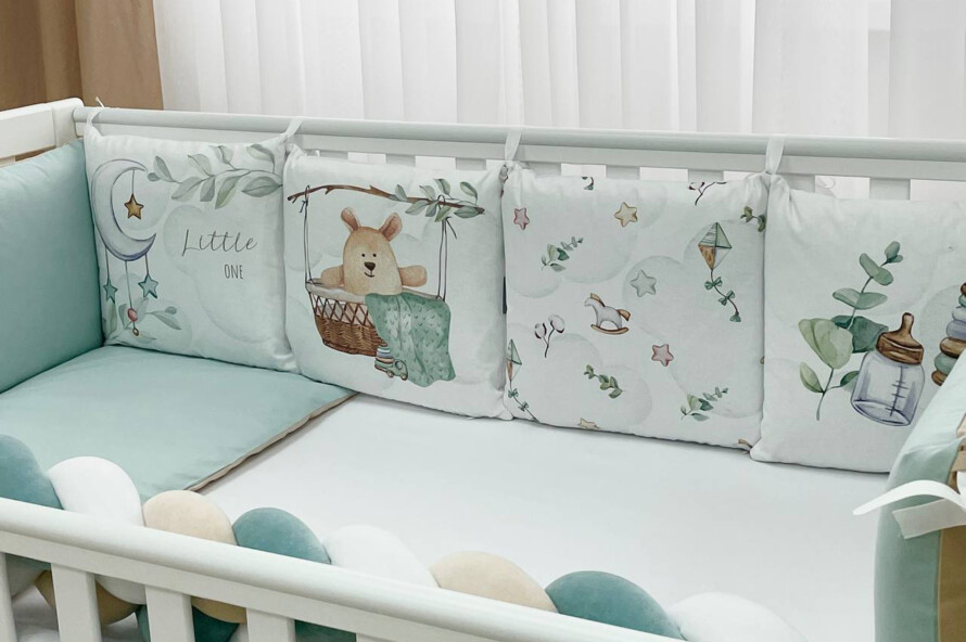 Комплект постельного белья Арт Дизайн Игрушки (мятный)