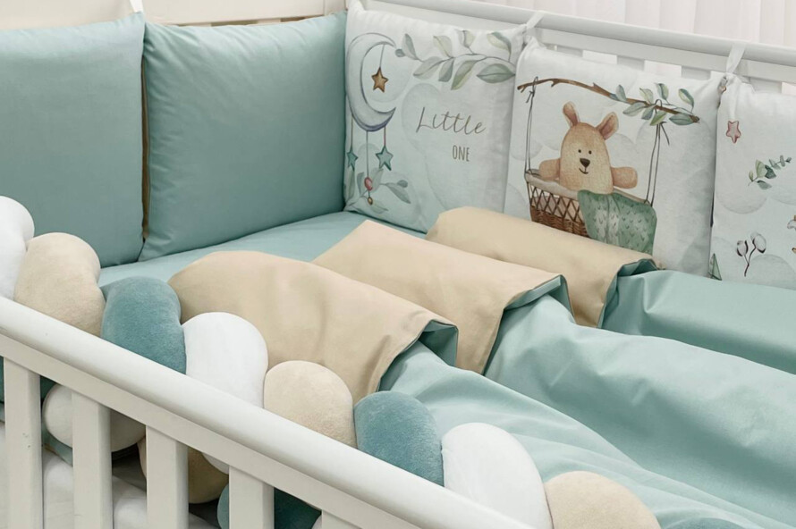 Комплект постельного белья Арт Дизайн Игрушки (мятный)