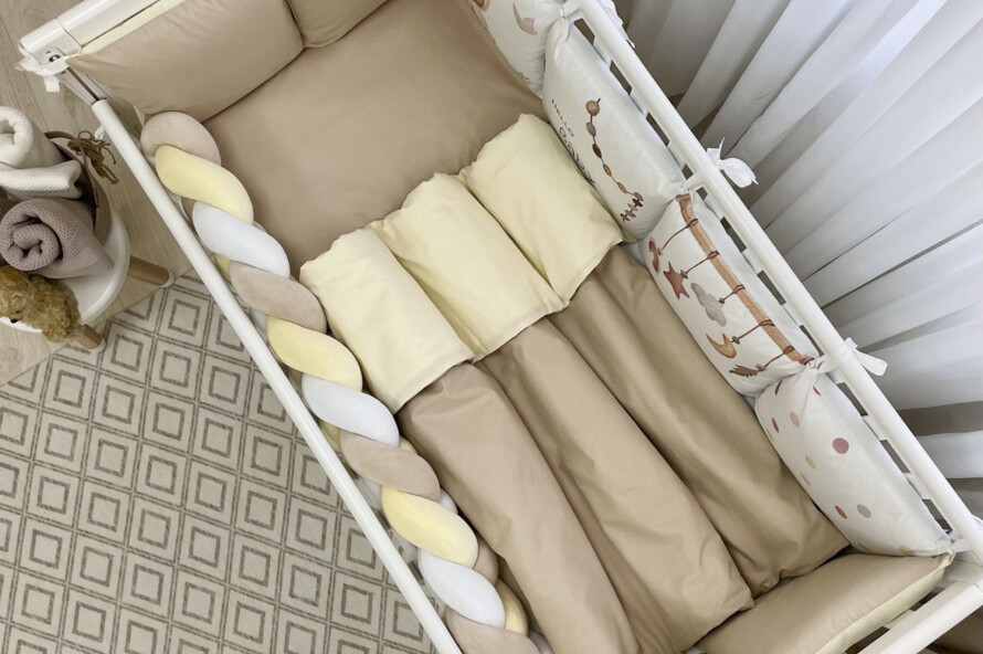 Комплект постільної білизни Арт Дизайн Ведмедик (бежевий)