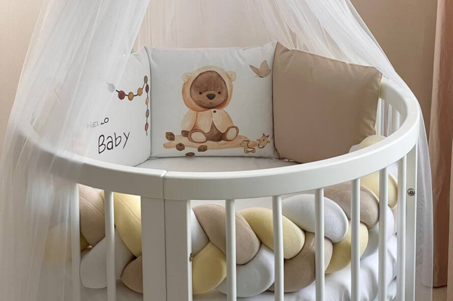 Комплект постільної білизни Арт Дизайн Ведмедик (бежевий)