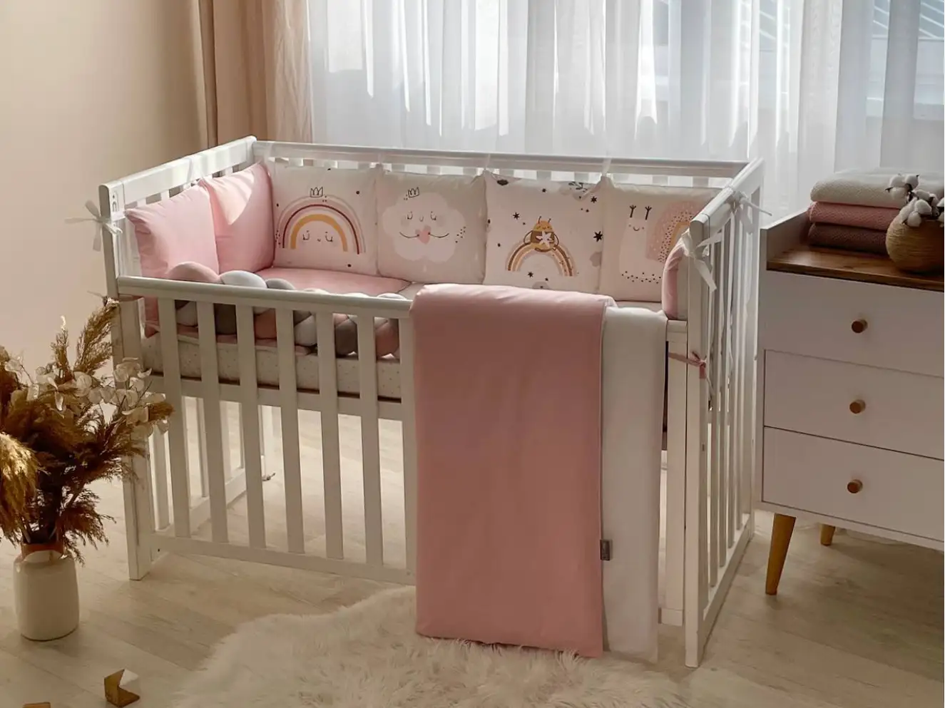 Комплект постільної білизни Арт Дизайн Равлик (пудра)