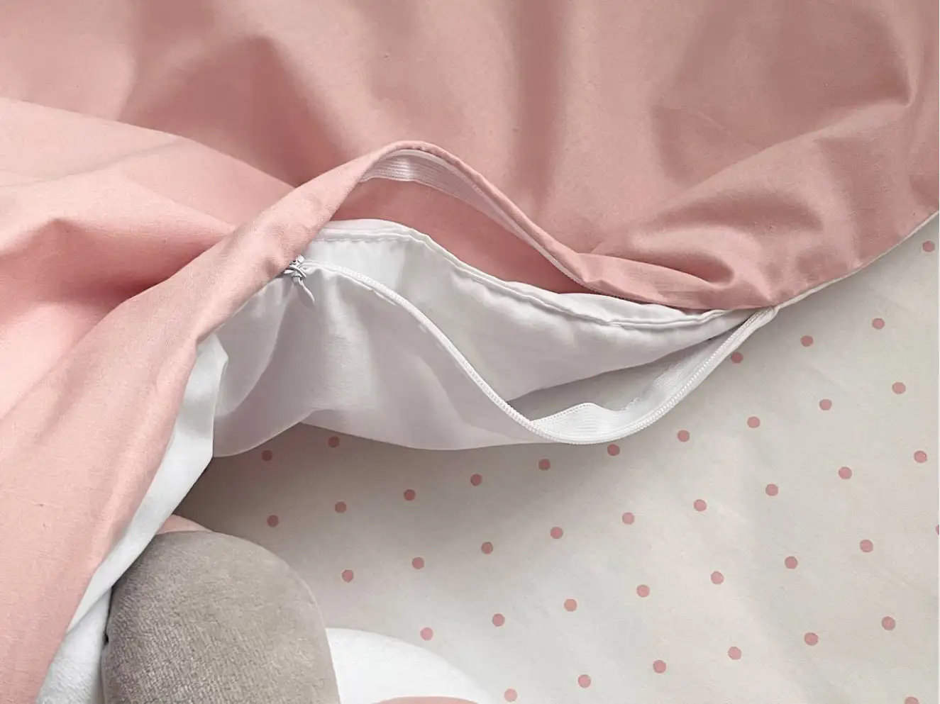 Комплект постільної білизни Арт Дизайн Равлик (пудра)