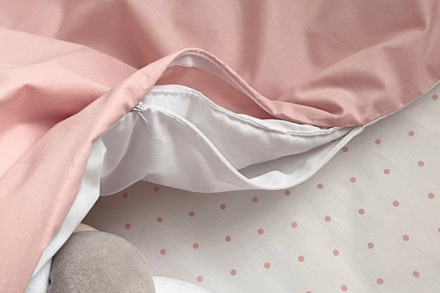 Комплект постільної білизни Арт Дизайн Равлик (пудра)