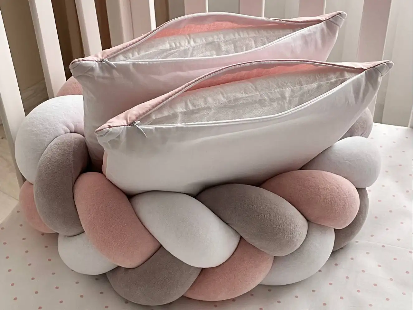 Комплект постільної білизни Арт Дизайн Равлик (пудра)