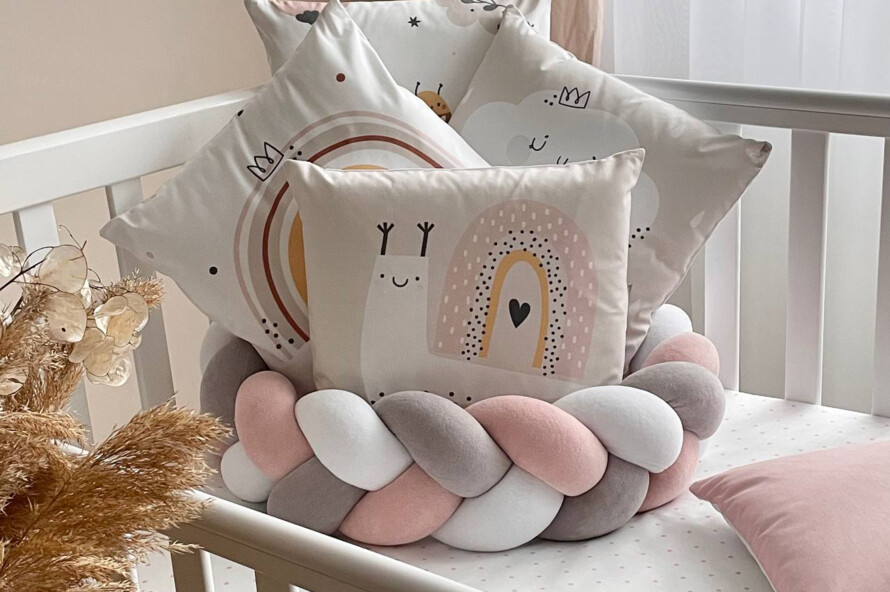 Комплект постільної білизни Арт Дизайн Равлик (пудра)