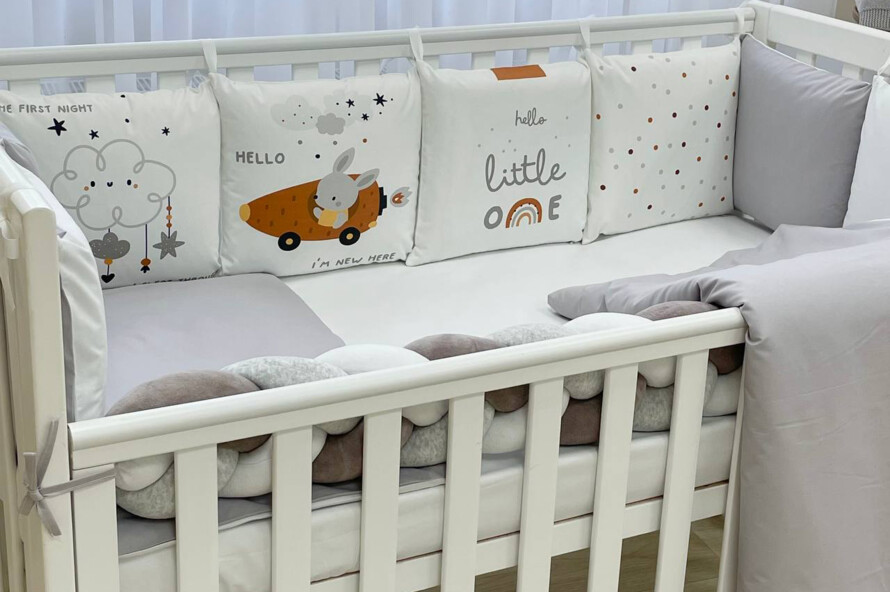 Комплект постільної білизни Арт Дизайн Морквинка сірий