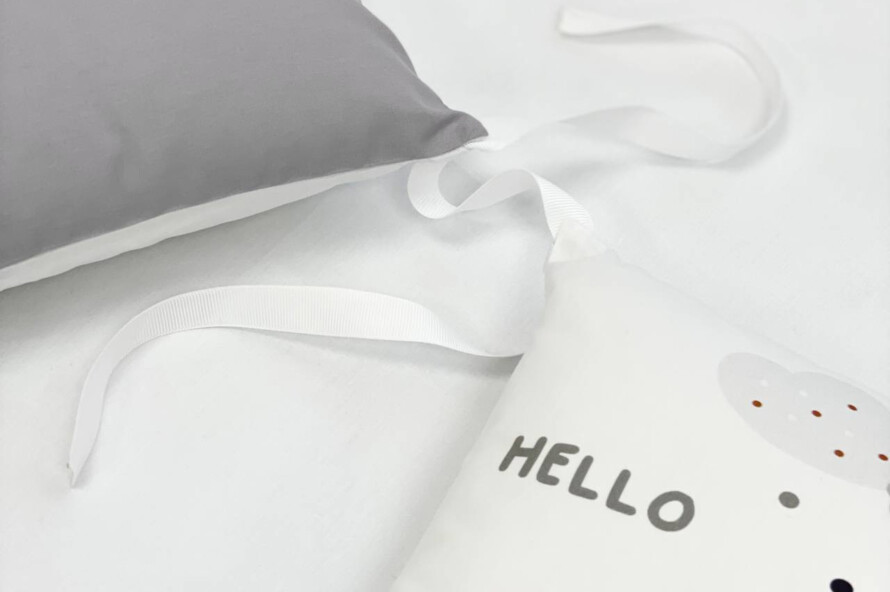 Комплект постільної білизни Арт Дизайн Морквинка сірий