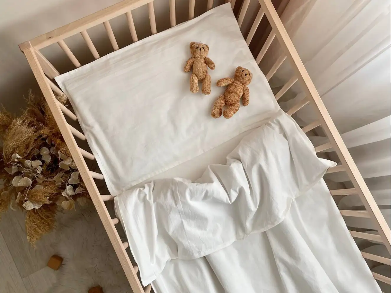 Комплект постільної білизни варена бавовна Молочний