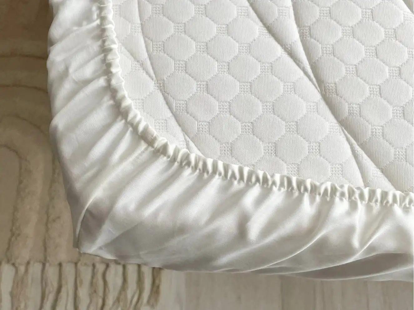 Комплект постільної білизни DreamLand молочний