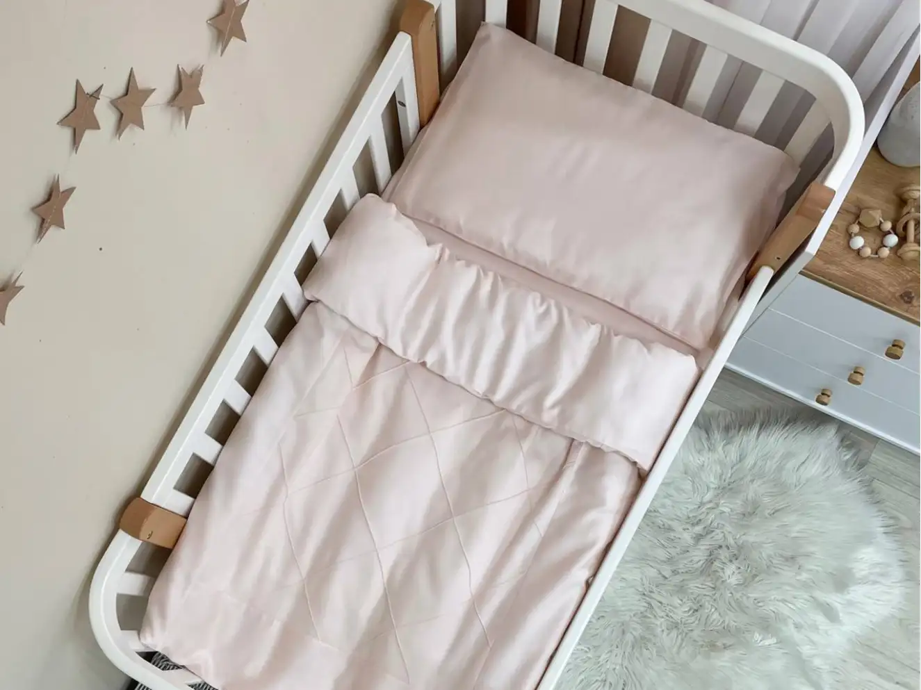 Комплект постільної білизни DreamLand пудра