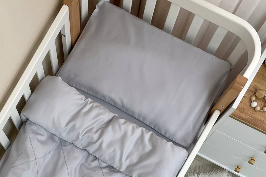 Комплект постельного белья DreamLand серый