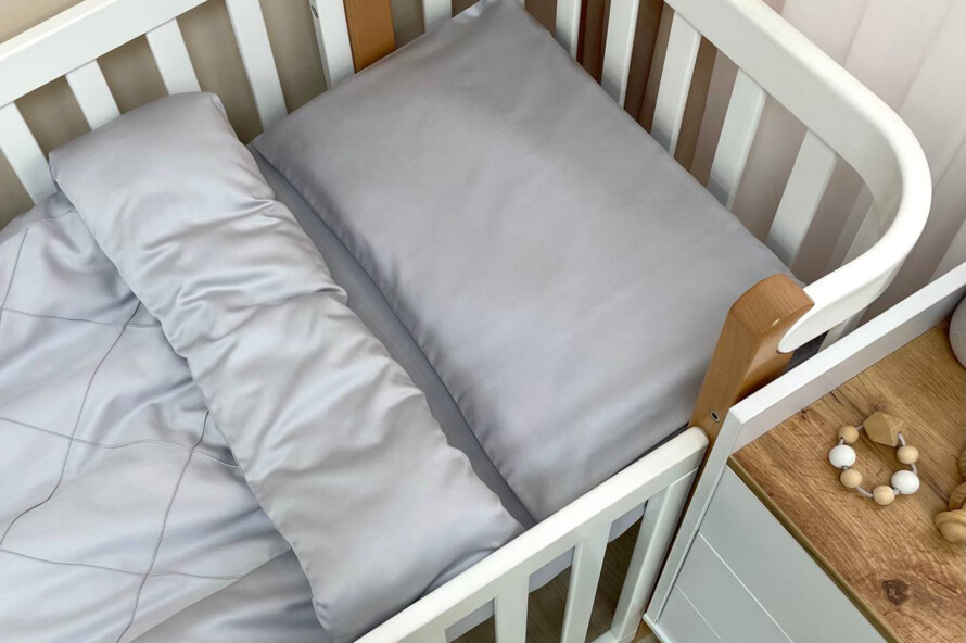 Комплект постельного белья DreamLand серый