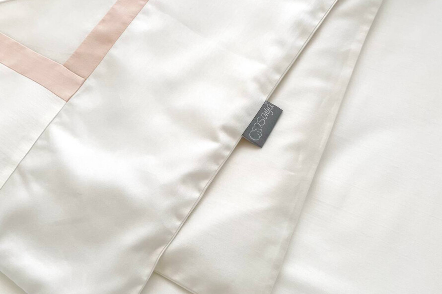 Комплект постільної білизни Belissimo персик