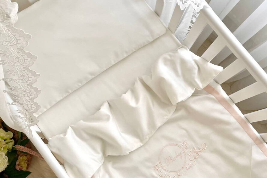 Комплект постільної білизни Belissimo персик