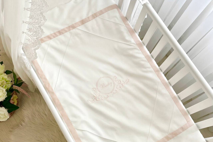 Комплект постільної білизни Belissimo персик