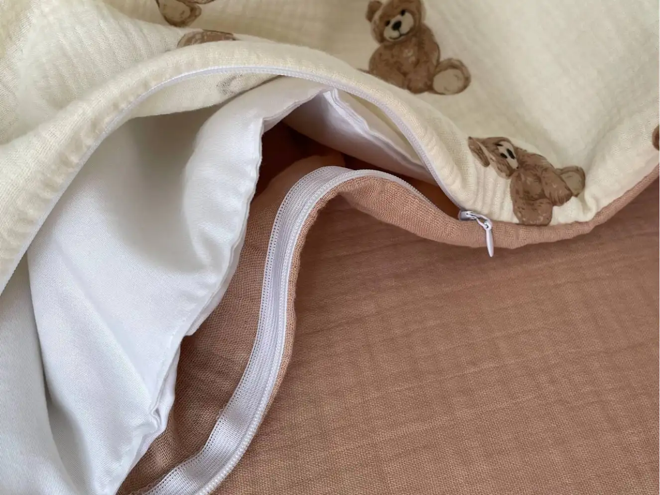 Комплект постільної білизни муслін Teddy Комплект постільної білизни муслін Teddy