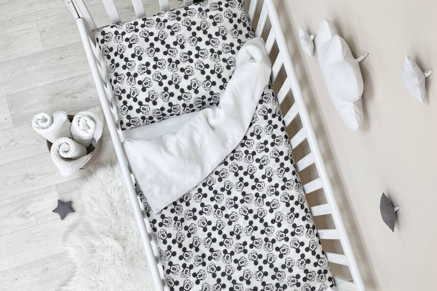 Комплект постельного белья муслин Микки