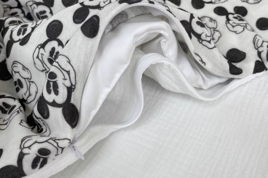 Комплект постельного белья муслин Микки