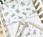 Комплект постельного белья Baby Mix Мишка на радуге