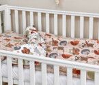 Комплект постельного белья Baby Mix Зверята музыканты