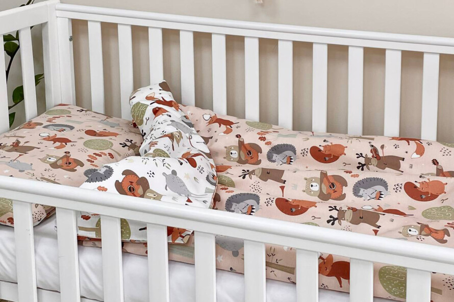 Комплект постельного белья Baby Mix Зверята музыканты