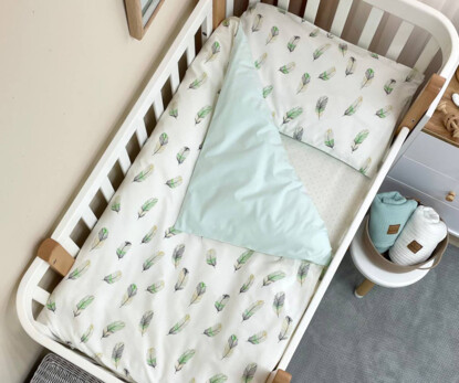 Комплект постельного белья Baby Mix Перо мята