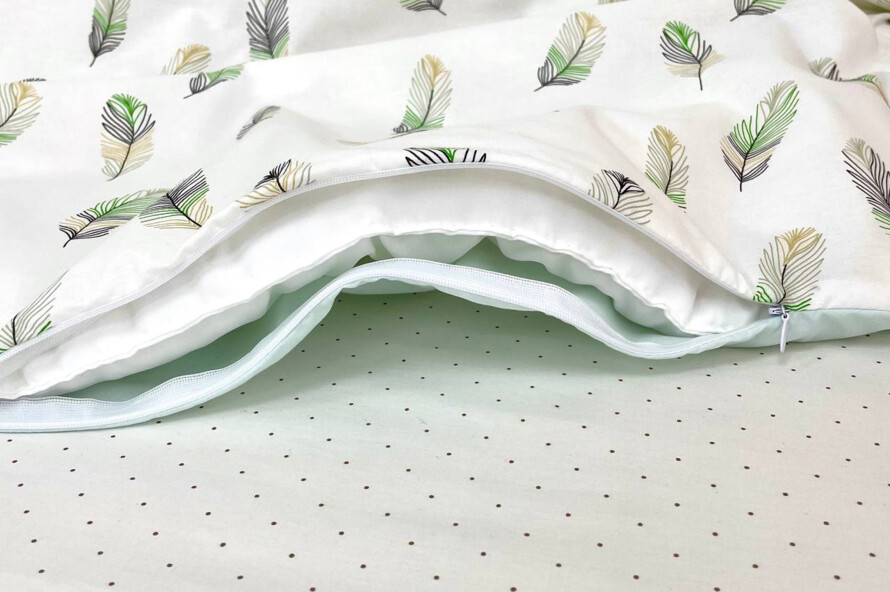 Комплект постельного белья Baby Mix Перо мята
