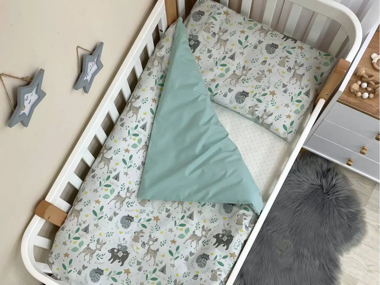 Комплект постільної білизни Baby Mix Bamby з друзями