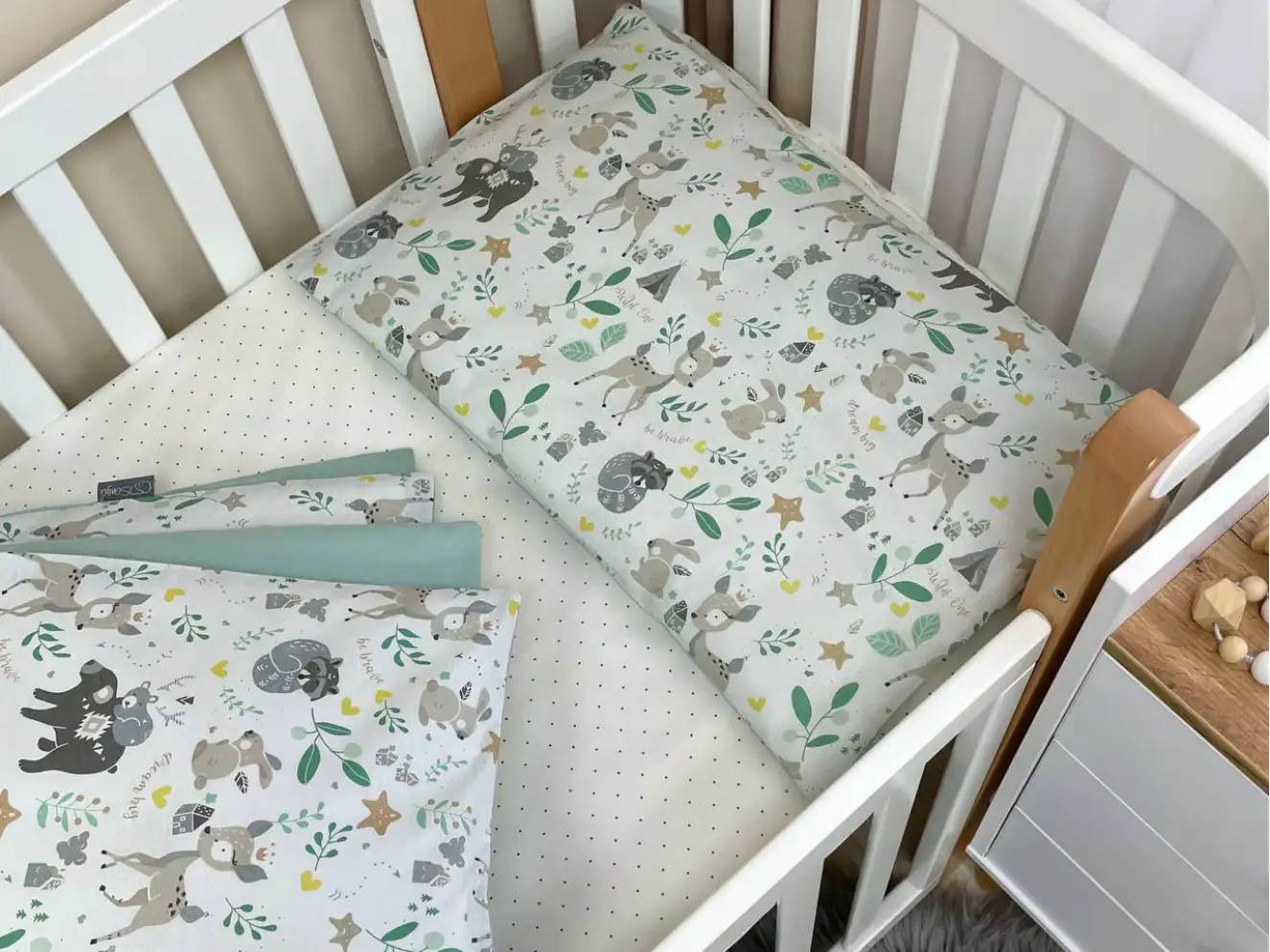 Комплект постільної білизни Baby Mix Bamby з друзями