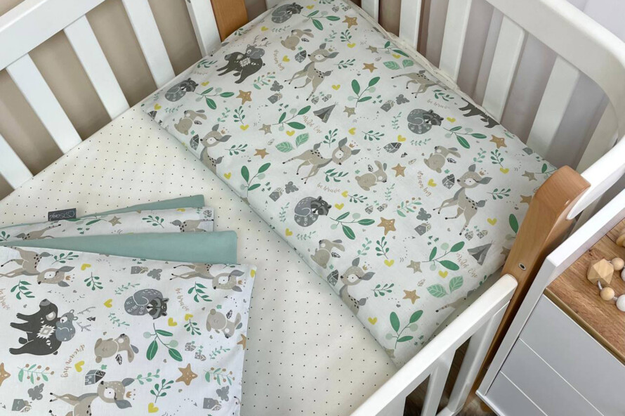 Комплект постельного белья Baby Mix Bamby с друзьями