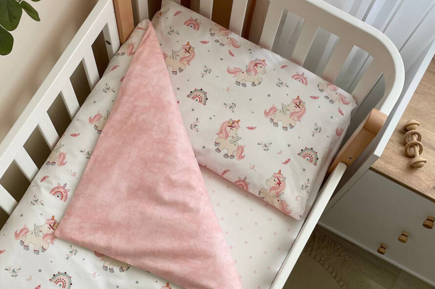 Комплект постельного белья Baby Mix Единорожки
