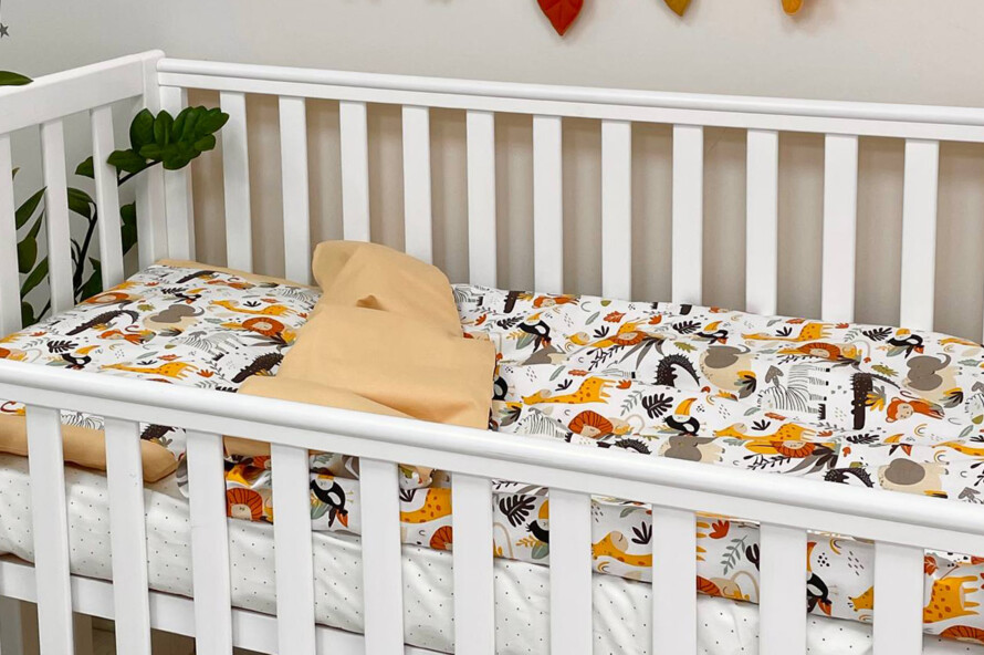 Комплект постельного белья Baby Mix Африканские зверята