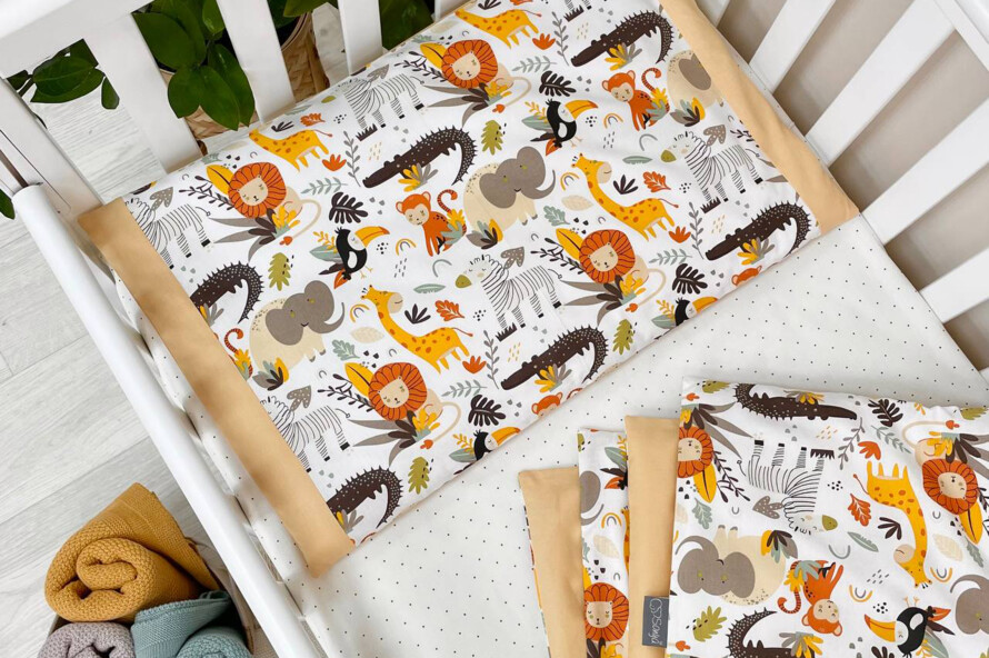 Комплект постельного белья Baby Mix Африканские зверята