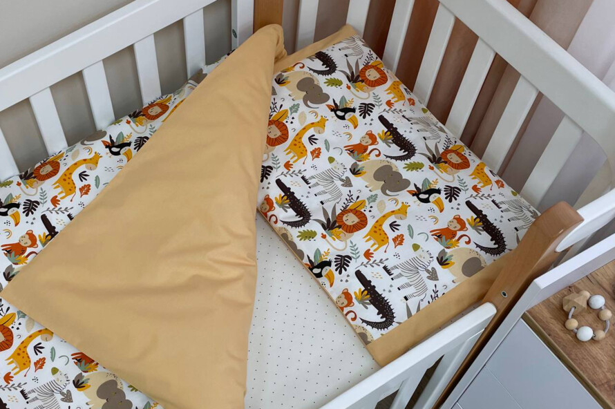 Комплект постельного белья Baby Mix Африканские зверята