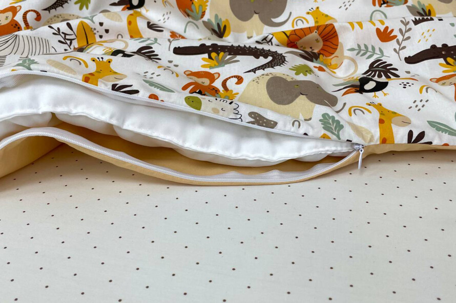 Комплект постельного белья Baby Mix Африканские зверята