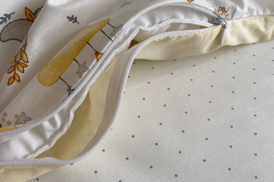 Комплект постельного белья Baby Mix Мишка boy желтый