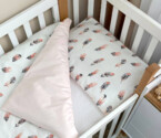 Комплект постельного белья Baby Mix Перо пудра