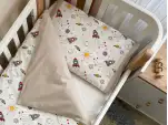 Комплект постельного белья Baby Mix Ракеты