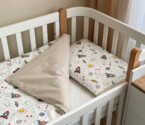 Комплект постельного белья Baby Mix Ракеты