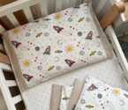 Комплект постельного белья Baby Mix Ракеты