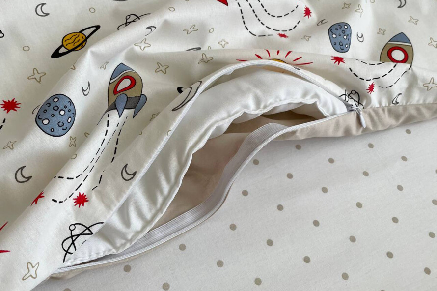 Комплект постельного белья Baby Mix Ракеты