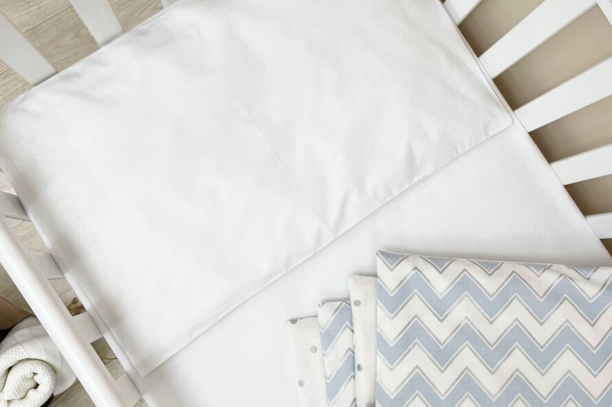 Комплект постельного белья Shine голубой зигзаг