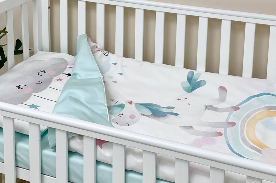 Комплект постельного белья Радужный единорог