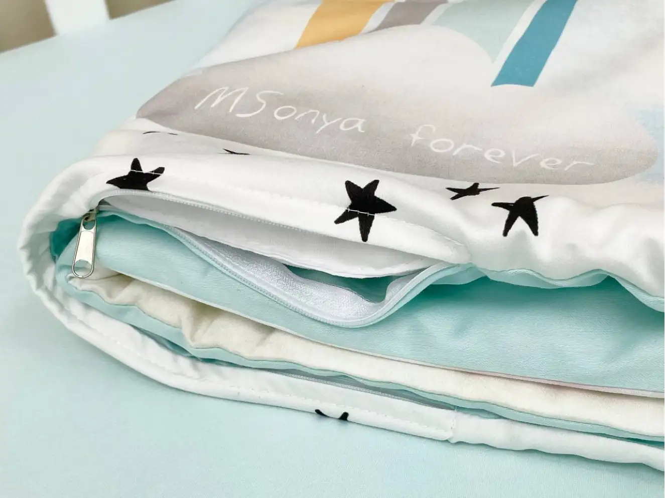 Комплект постельного белья Радужный единорог