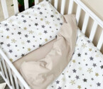 Комплект постельного белья Baby Dream Stars бежевый