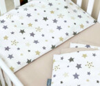 Комплект постельного белья Baby Dream Stars бежевый