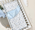 Комплект постельного белья Baby Dream Stars голубой