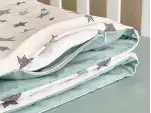 Комплект постельного белья Baby Dream Stars мята