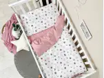 Комплект постільної білизни Baby Dream Stars пудра