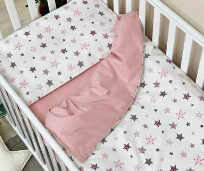 Комплект постельного белья Baby Dream Stars пудра